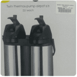 Twin thermos pump airpot 2L each