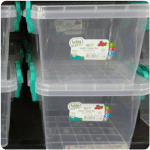H.L. multi square storage box 0.55L