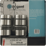 Salt and pepper set in caddy 85ml
