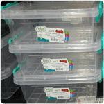 H.L. multi rectangle storage box 0.6L