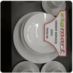 Regent white 20pc dinner service