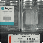 2pc salt & pepper shakers
