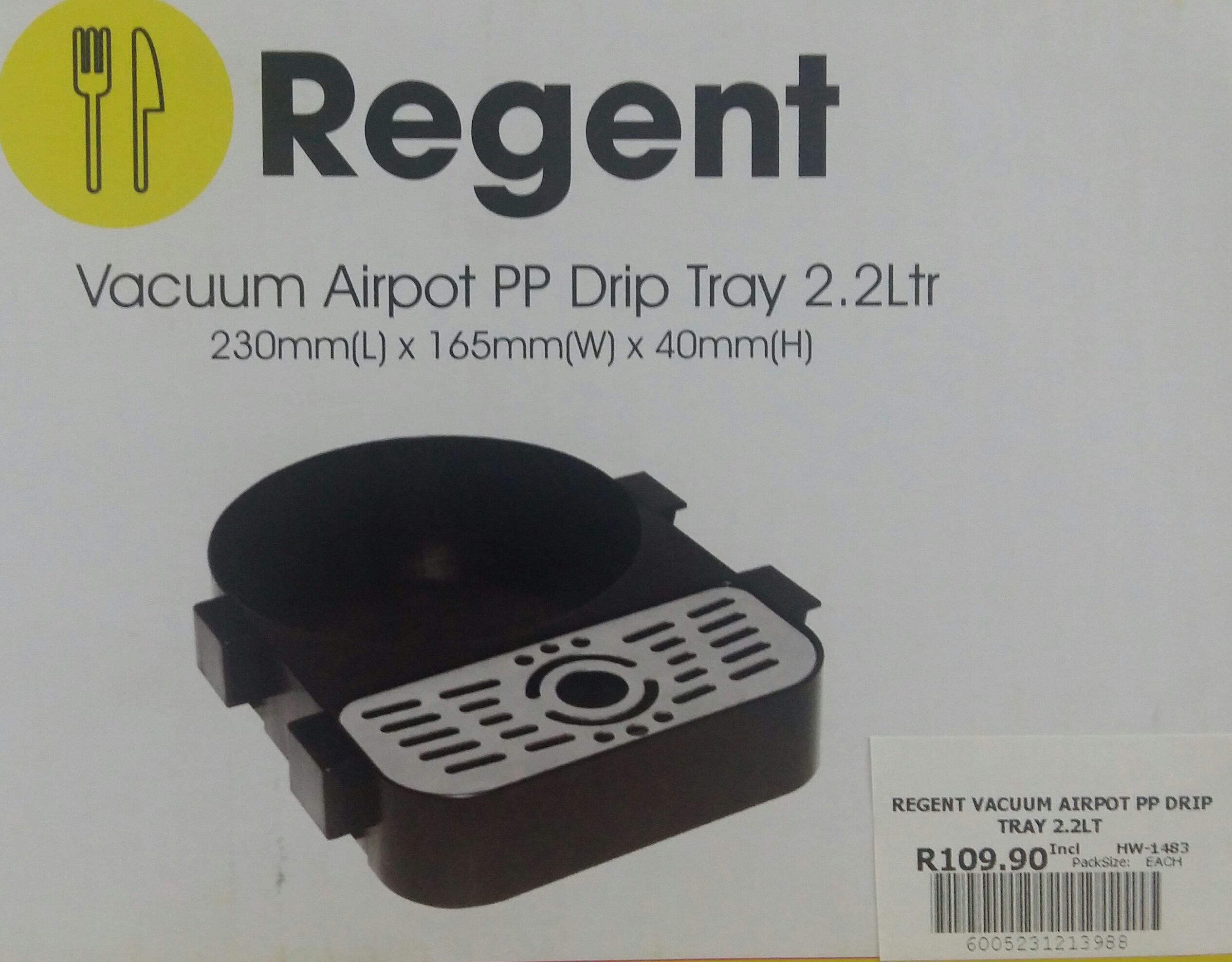 Vacuum Airpot Drip Tray 2.2L - Image 2