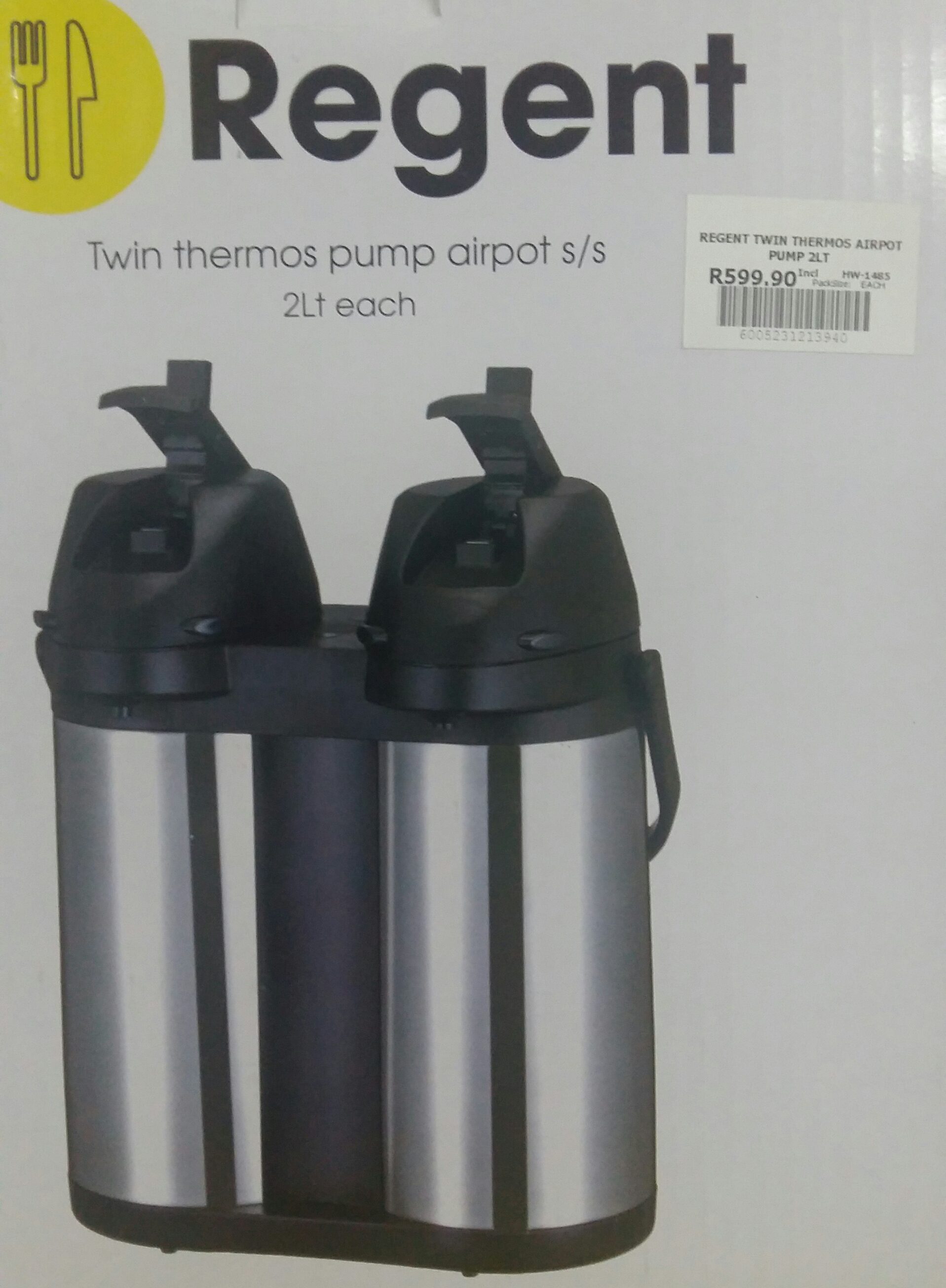 Twin thermos pump airpot 2L each - Image 2